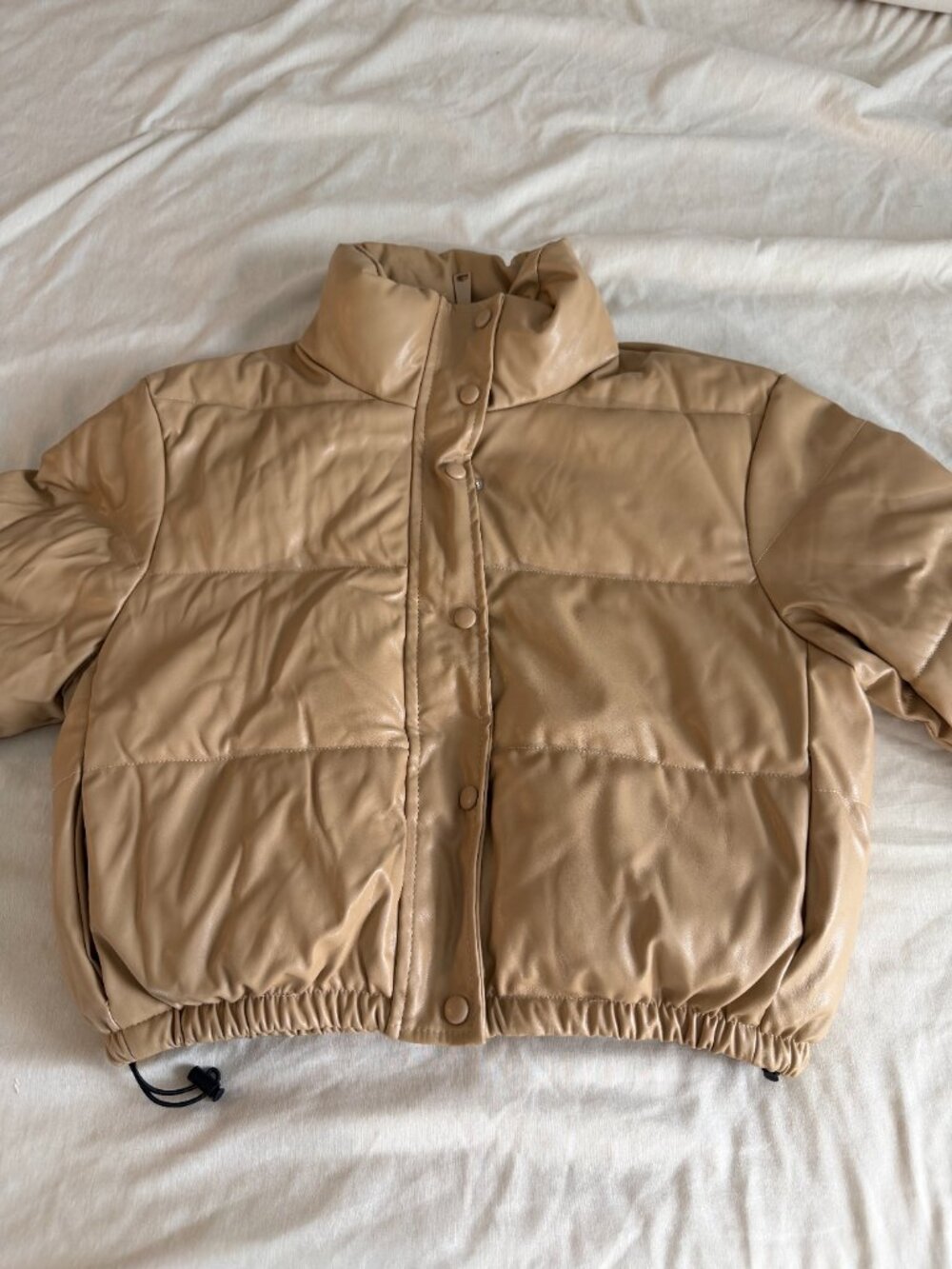 Cropped Puffer Jacket - M - Picture 2 of 5